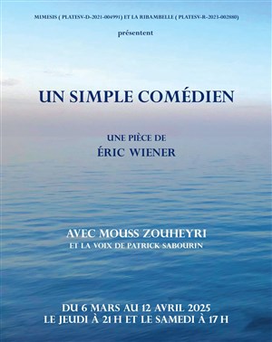 Affiche de Un simple comédien