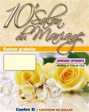 Affiche de Salon du Mariage de la région de Meaux | 10ème édition