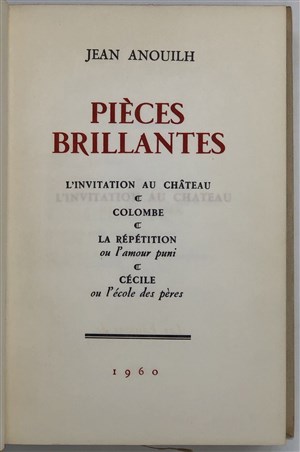 Affiche de La répétition ou l'amour puni