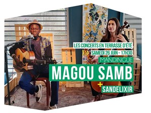 Affiche de Magou Samb + Sandelixir