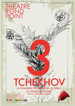Affiche de Les 3 Tchekhov