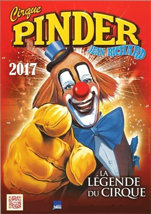 Affiche de Cirque Pinder dans La Légende ! | - Bénodet