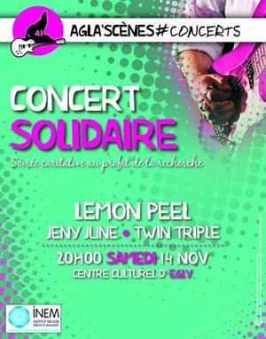 Affiche de Concert solidaire | Concert Agla'Scènes