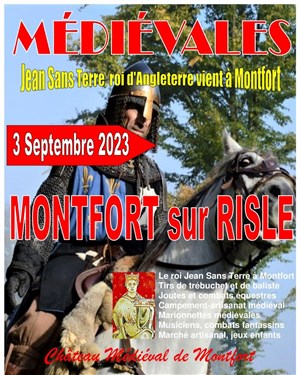 Affiche de Médiévales de Montfort sur Risle