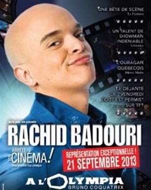 Affiche de Rachid Badouri dans Arrête ton cinéma