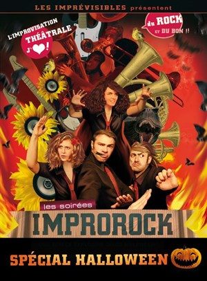 Affiche de Improrock - soirée spéciale halloween !