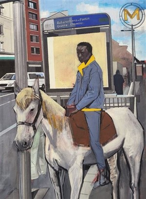 Affiche de Exposition Quatre Chemins par Rakajoo