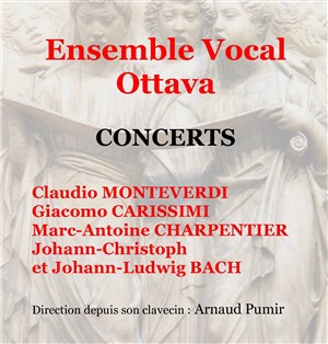Affiche de Musique baroque italienne, française et allemande accompagnées au clavecin.