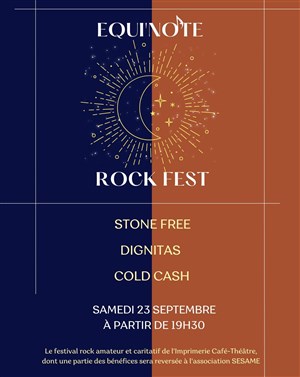 Affiche de Equi'note Rock Fest