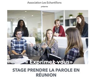 Affiche de Stage 2h : Prendre la parole en réunion
