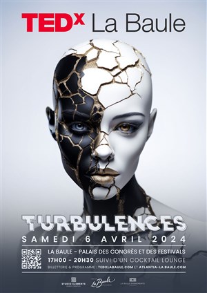Affiche de TEDx La Baule : Turbulences