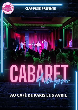 Affiche de Cabaret d'impro de l'Atelier Off