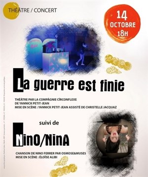 Affiche de La guerre est finie + NinO/NinA