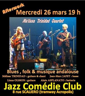 Affiche de Mélissa Trinidad Quartet