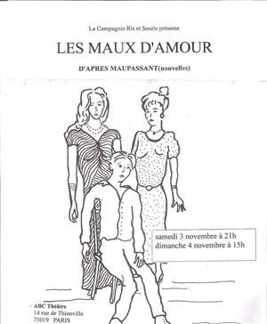 Affiche de Les maux d'amour