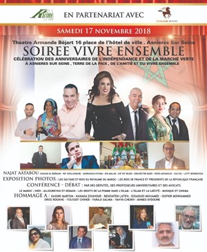 Affiche de Soirée vivre ensemble