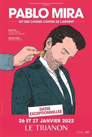Affiche de Pablo Mira dit des choses contre de l'argent