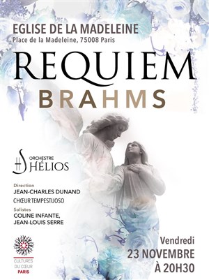 Affiche de Requiem de Brahms