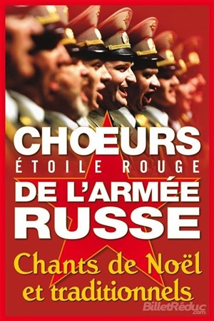 Affiche de Les Choeurs de l'Armée Russe | Etoile rouge