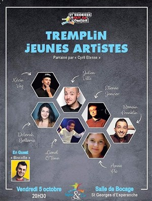 Affiche de Tremplin Jeunes Artistes