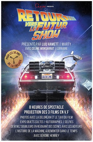 Affiche de Retour vers le Futur Show