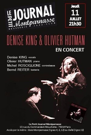 Affiche de Denise King et Olivier Hutman