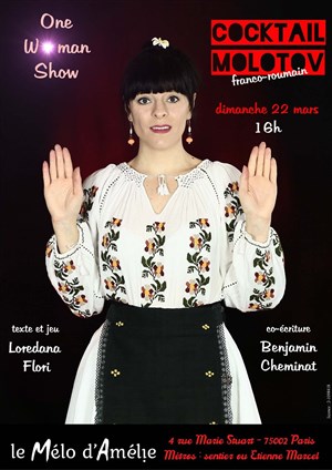 Affiche de Loredana Flori dans Cocktail molotov