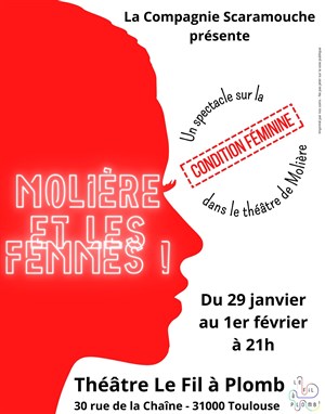 Affiche de Molière et les femmes !