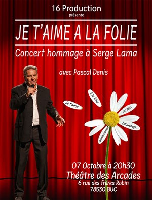 Affiche de Je t'aime à la folie