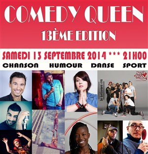 Affiche de Comedy queen | 13ème édition