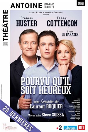 Affiche de Pourvu qu'il soit heureux | de Laurent Ruquier