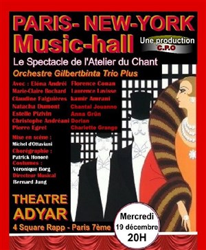 Affiche de Paris-New-York Music'hall
