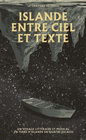 Affiche de Islande entre Ciel et Texte