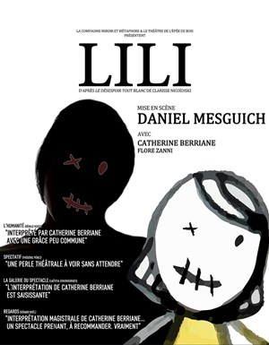 Affiche de Lili ou le désespoir tout blanc