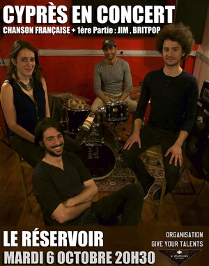 Affiche de Cyprès | + Jim en 1ère partie