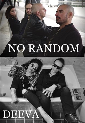 Affiche de No Random + 1ère partie Deeva