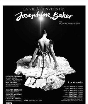 Affiche de La vie à l'envers de Joséphine Baker