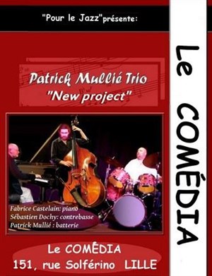 Affiche de Patrick Mullié trio : Nouveau Projet