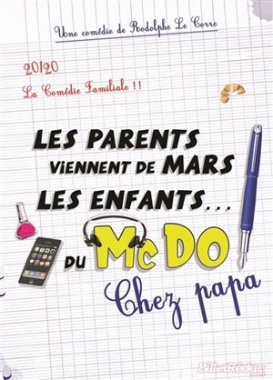 Affiche de Les parents viennent de mars les enfants du mc do chez papa