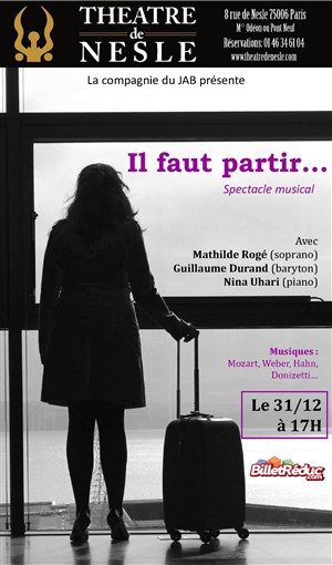 Affiche de Il faut partir...