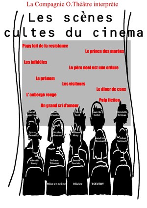 Affiche de Les scènes cultes du Cinéma