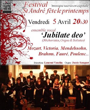 Affiche de Choeur Jubilate Deo