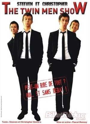 Affiche de Steeven et Christopher dans The super twin-men-show
