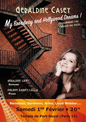 Affiche de My Broadway and Hollywood Dreams