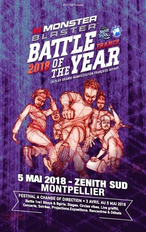 Affiche de Monster Blaster Battle of the Year France 2018