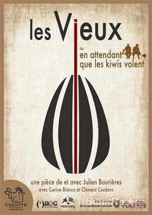 Affiche de Les Vieux ou En attendant que les kiwis volent