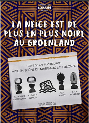 Affiche de La neige est de plus en plus noire au Groenland