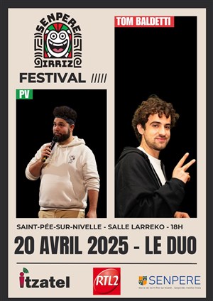 Affiche de Le duo : PV & Tom Baldetti