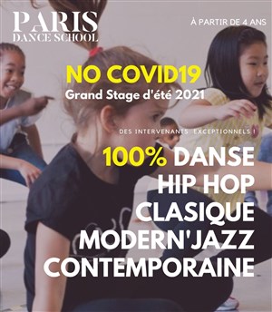 Affiche de Grand stage d'été : Danse Hip Hop - Modern'Jazz | 4 à 12 ans