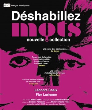 Affiche de Déshabillez mots, nouvelle collection